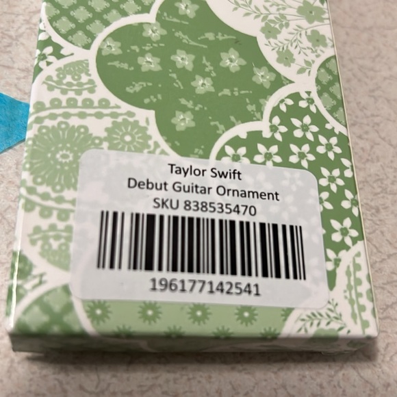 Taylor Swift Debut Guitar Ornament Teardrops on my Guitar Official Merch Swiftie - Picture 3 of 5